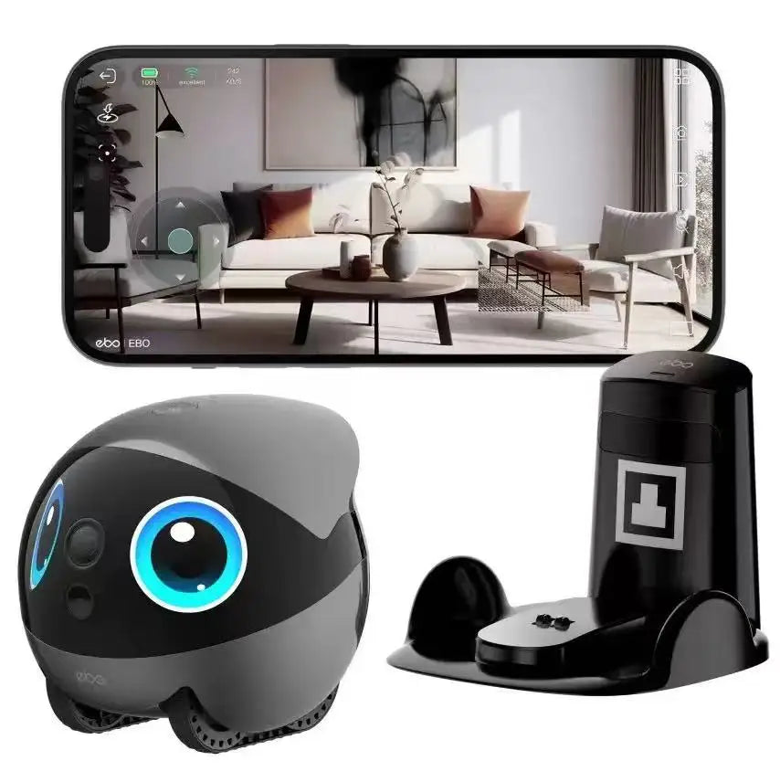 EBO AIR 2 PLUS Intelligent Pet Companion Robot, 3k Camera, Video Call and AI Artificial Intelligence