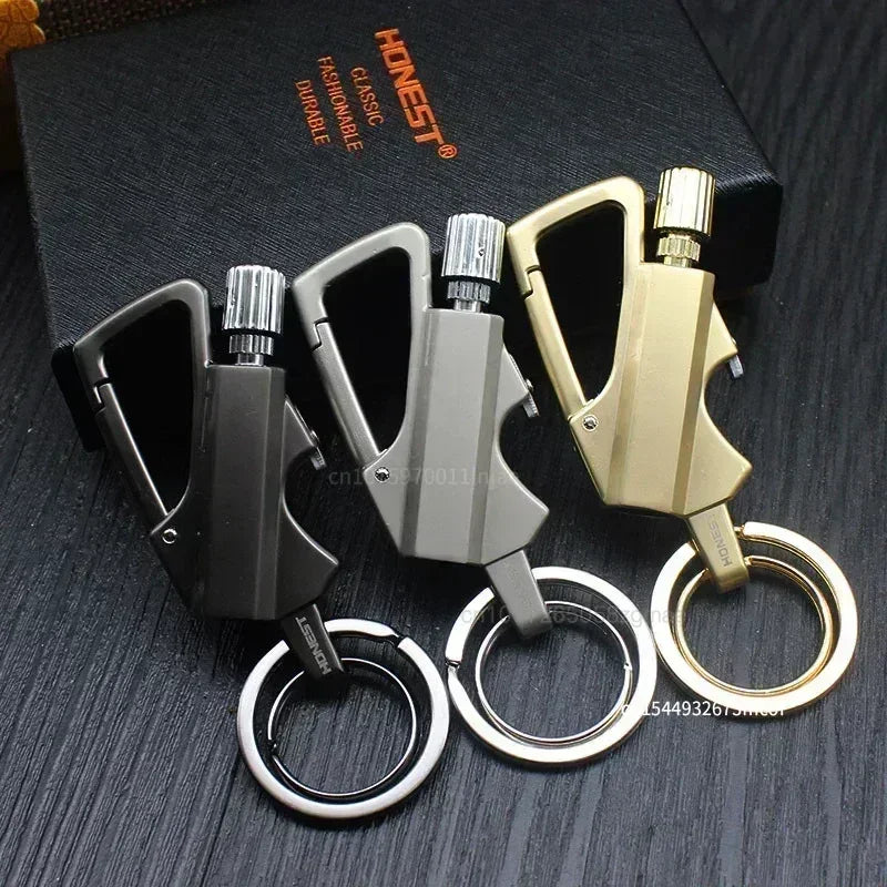 Permanent Match Wireless Lighter with Multi-function Keychain Bottle Opener