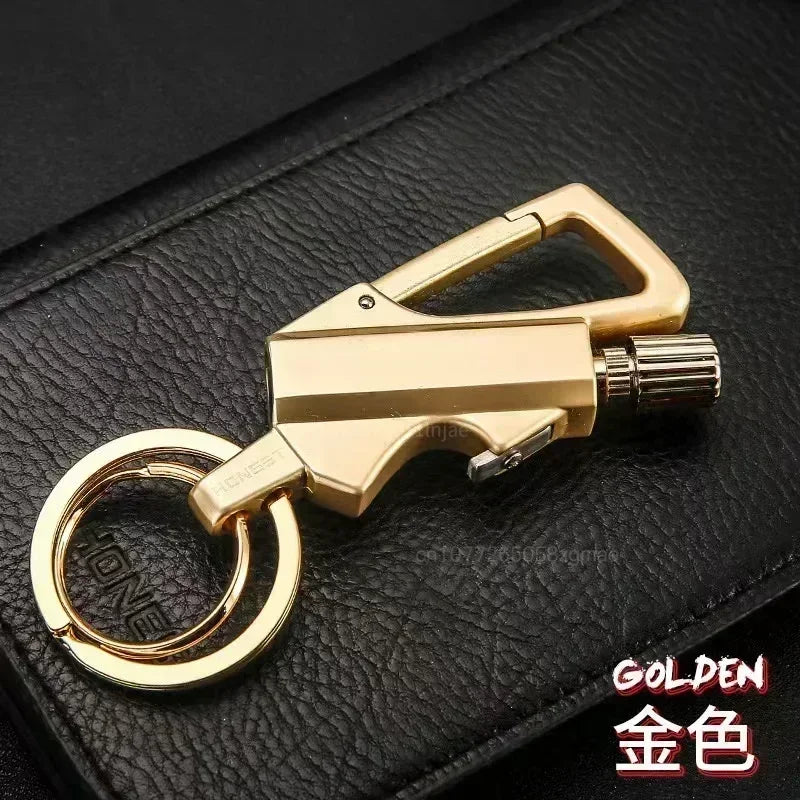 Permanent Match Wireless Lighter with Multi-function Keychain Bottle Opener