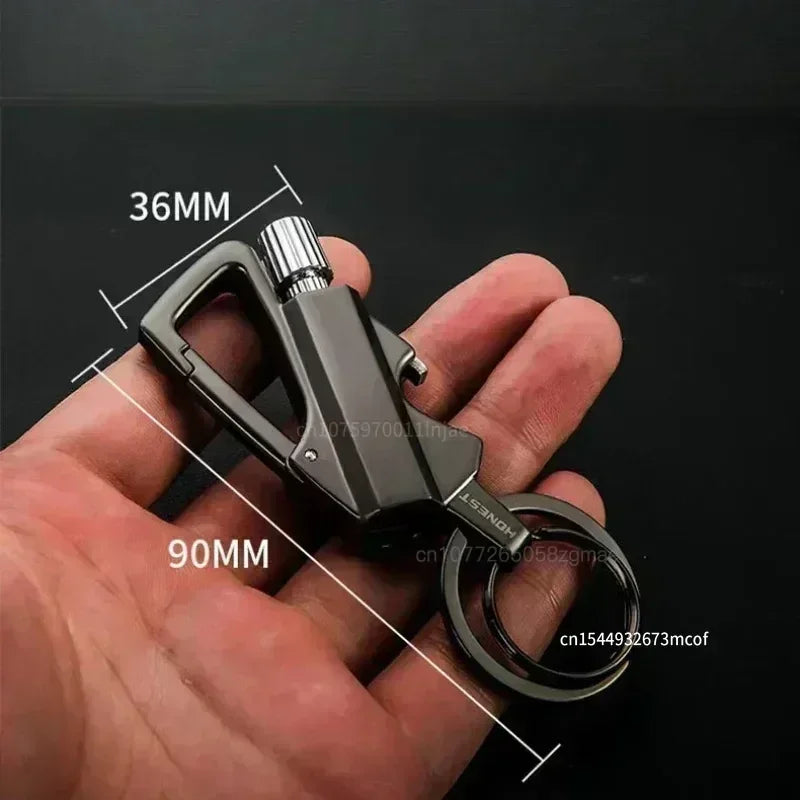 Permanent Match Wireless Lighter with Multi-function Keychain Bottle Opener