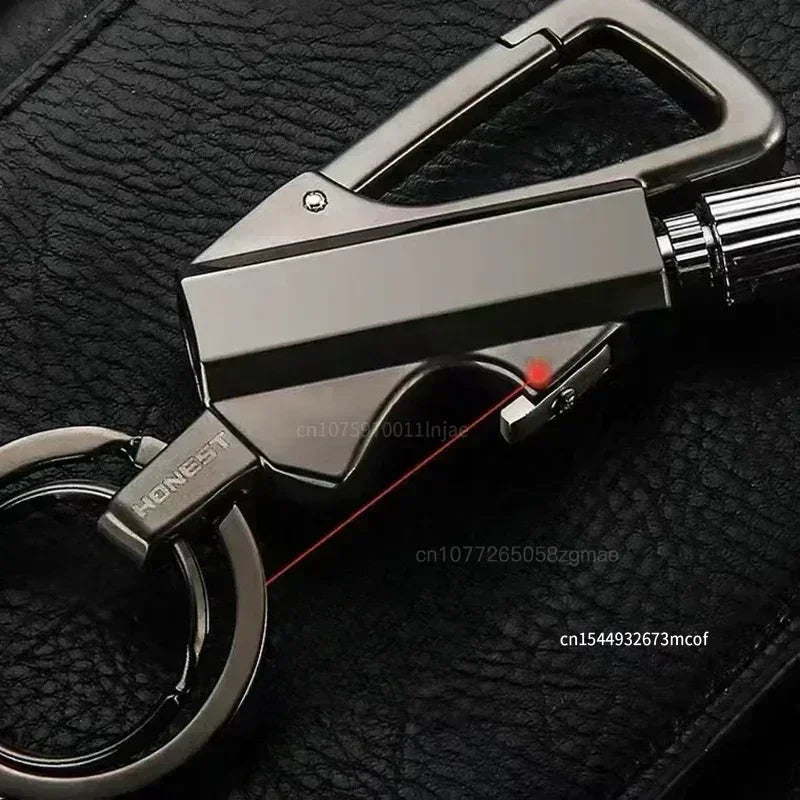Permanent Match Wireless Lighter with Multi-function Keychain Bottle Opener